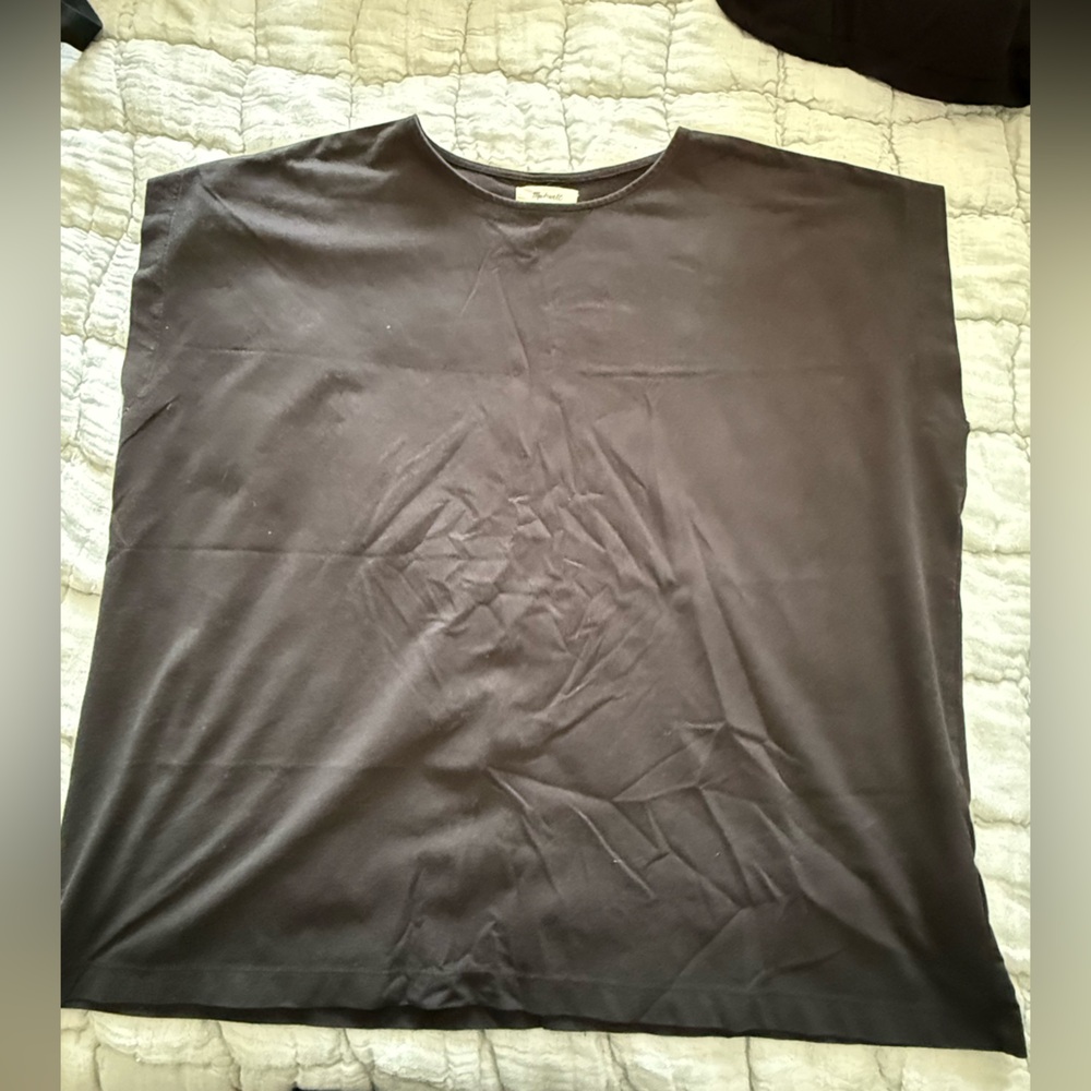 Madewell Charcoal Short Sleeve Tee
